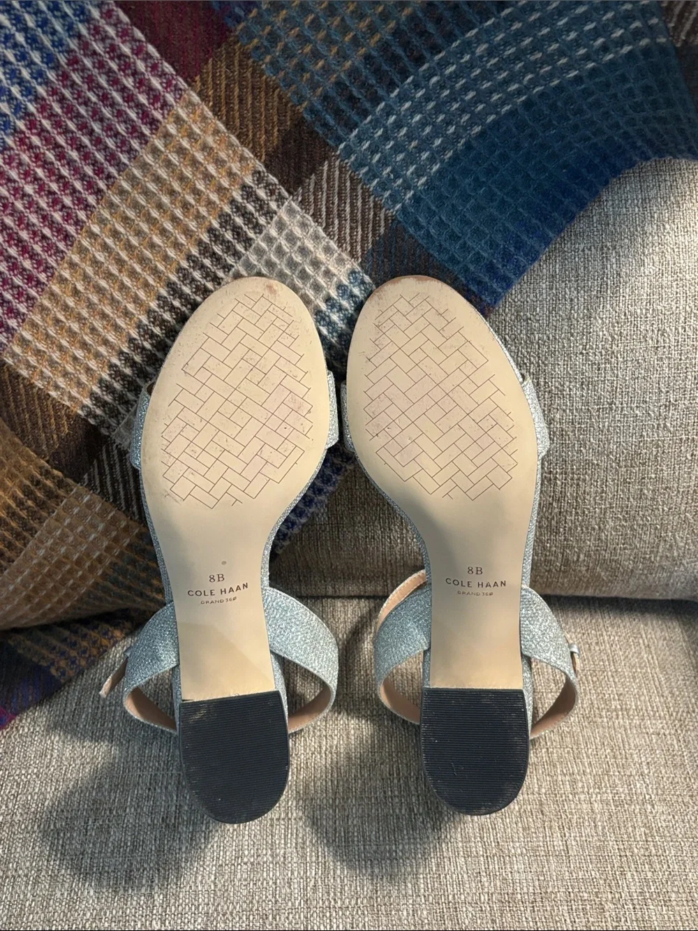 Cole Hann Josie Block-Heel Sandals- 8